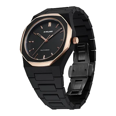 D1 Milano Polycarbon Black Mesh PCBJ35
