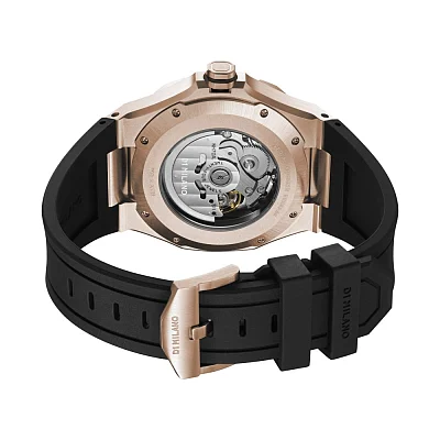 D1 Milano Skeleton Automatic Rose Gold SKRJ12