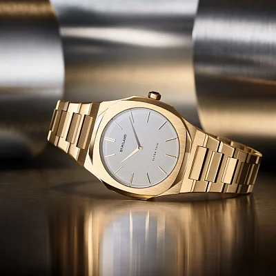 D1 Milano Ultra Thin Gold UTBL03