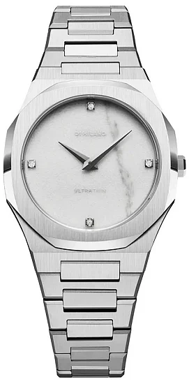 D1 Milano Ultra Thin Lady Marble Silver UTBL13