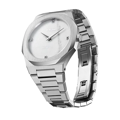 D1 Milano Ultra Thin Lady Marble Silver UTBL13