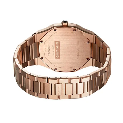 D1 Milano Ultra Thin Rose Gold Green Dial Lady UTBU02