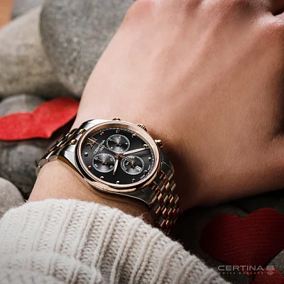 Certina DS-8 Chronograph Lady COSC Chronometer PVD C033.234.22.088.00