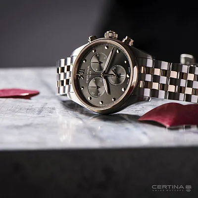 Certina DS-8 Chronograph Lady COSC Chronometer PVD C033.234.22.088.00