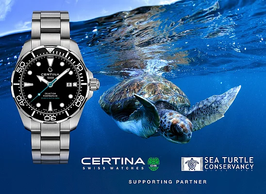 Certina DS Action Diver Powermatic 80 Sea Turtle Conservancy Special Edition C032.407.11.051.10