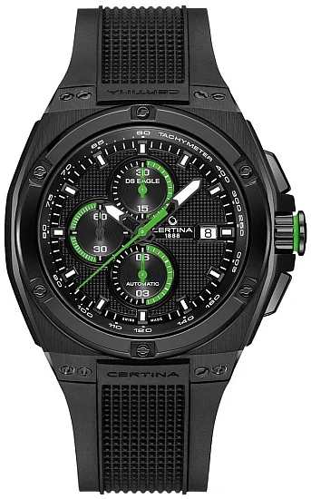 Certina DS Eagle Automatic Chrono C01 Black PVD C0237271705100