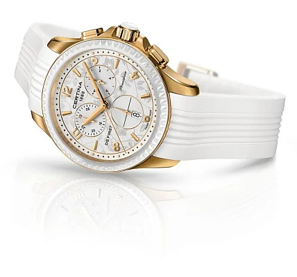 Certina DS First Lady Chrono Ceramic Precidrive PVD C030.217.37.037.00