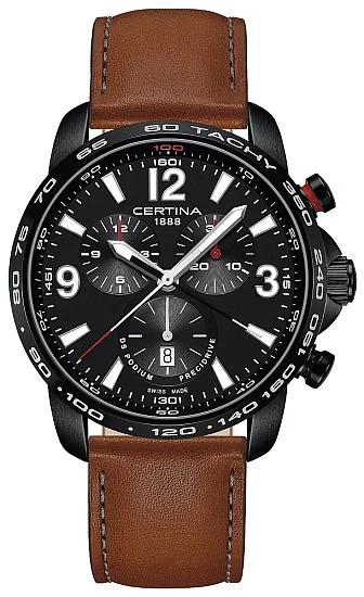 Certina DS Podium Big Chrono Precidrive Black PVD C0016473605700
