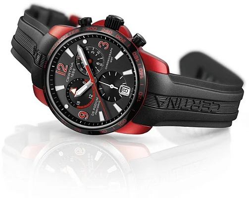 Certina DS Podium Chrono GMT Aluminium Precidrive C001.639.97.057.01