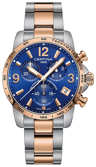 Certina DS Podium Chrono Precidrive Rose Gold PVD C0344172204700