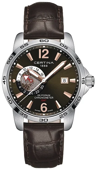Certina DS Podium GMT COSC Chronometer C0344551608701
