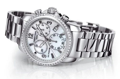 Certina DS Podium Lady Chrono Diamonds C001.217.11.117.10