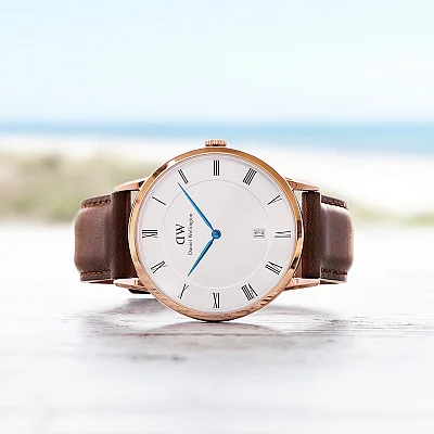 Daniel Wellington Dapper St Mawes Rose Gold PVD 1100DW DW00100083