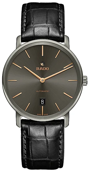 Rado DiaMaster Gent Automatic Thinline XL Platinum Ceramos R14067156