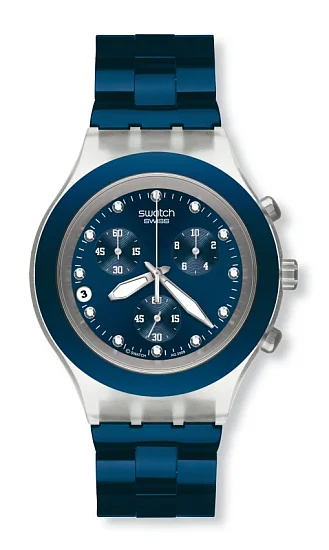 Swatch Diaphane Chrono Full-Blooded Sea SVCK4041AG