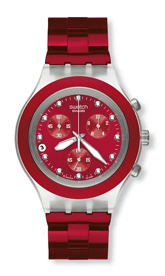 Swatch Diaphane Chrono Full-Blooded Sunset SVCK4044AG