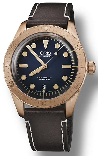 Oris Divers Carl Brashear Bronze Limited Edition 01 733 7720 3185-Set LS