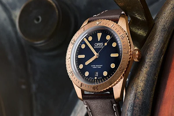 Oris Divers Carl Brashear Bronze Limited Edition 01 733 7720 3185-Set LS