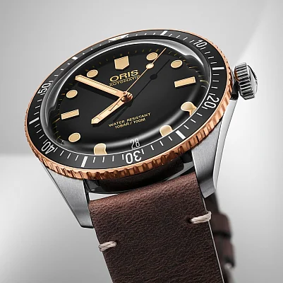 Oris Divers Sixty-Five Bronze Bezel 01 733 7707 4354-07 5 20 55