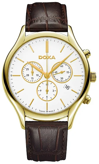 Doxa Challenge Gent Chrono Yellow Gold PVD 2183001102