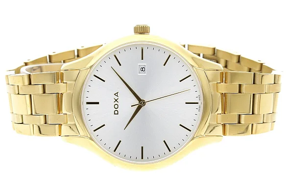 Doxa Challenge Gent Yellow Gold PVD 215.30.021.11