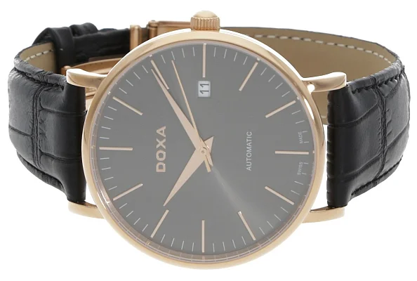 Doxa D-Light Gent Automatic Rose Gold PVD 171.90.101.01