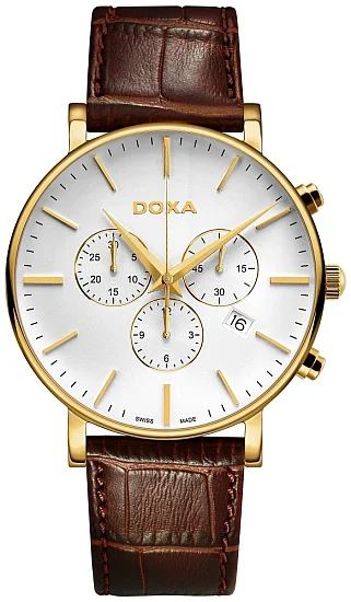 Doxa D-Light Gent Chrono Yellow Gold PVD 1723001102