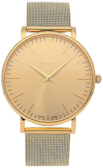 Doxa D-Light Gent Mesh Yellow Gold PVD 1733030111