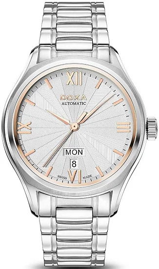 Doxa Executive Gent Automatic Day-Date D218SSV