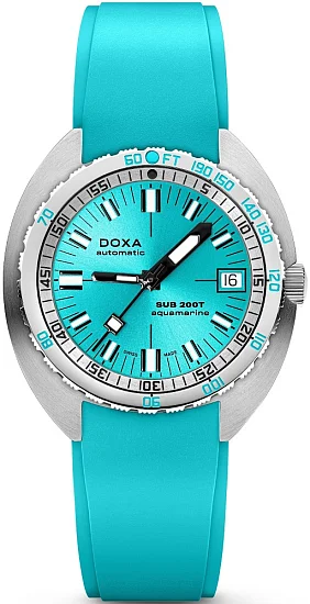 Doxa SUB 200T Aquamarine Diver Sunray Dial 80410241S25