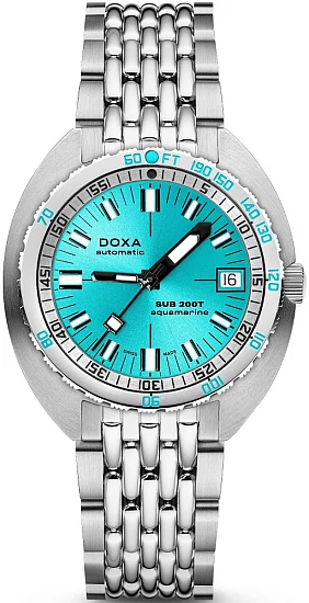 Doxa SUB 200T Aquamarine Diver Sunray Dial 80410241S10