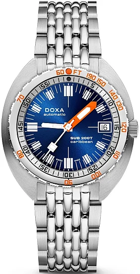 Doxa SUB 200T Caribbean Diver Sunray Dial 80410201S10