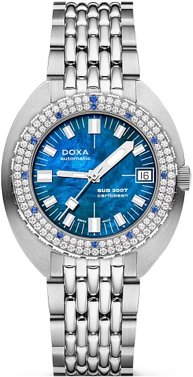 Doxa SUB 200T Diamonds Caribbean Diver 80410D20110