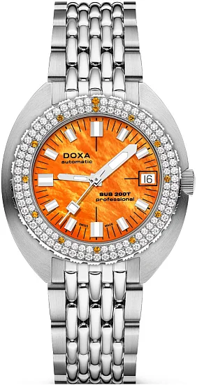 Doxa SUB 200T Diamonds Professional Diver 80410D35110