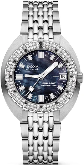 Doxa SUB 200T Diamonds Sharkhunter Diver 80410D10110