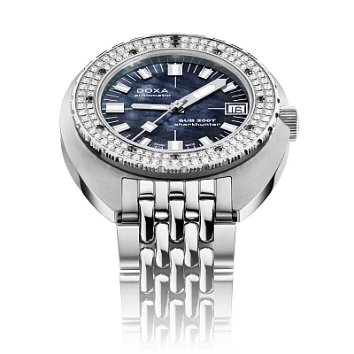 Doxa SUB 200T Diamonds Sharkhunter Diver 804.10D.101.10