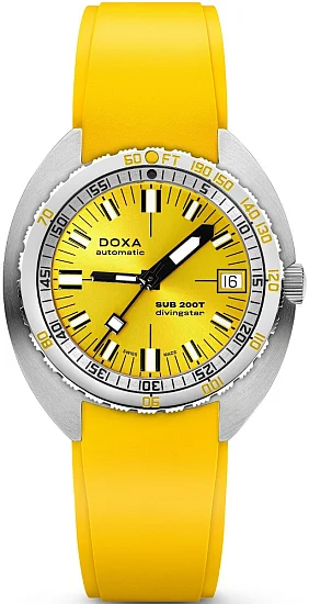 Doxa SUB 200T Divingstar Diver Sunray Dial 80410361S31