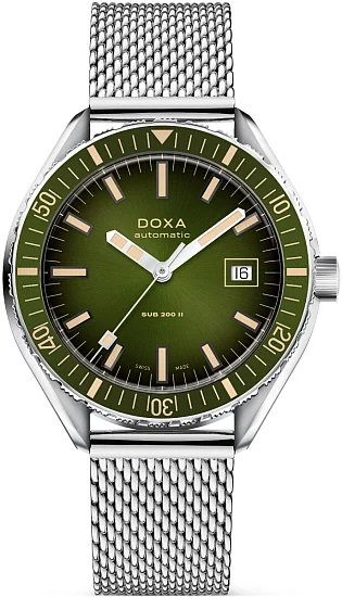 Doxa SUB 200 II Sea Emerald Diver Mesh 7951013110