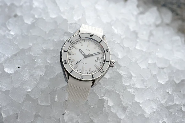 Doxa SUB 200 Whitepearl Diver Small Strap 799.15.011.23