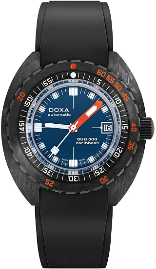 Doxa SUB 300 Carbon Caribbean Diver COSC Chronometer 8227020120