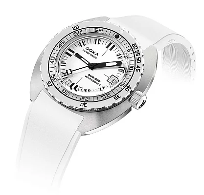 Doxa SUB 300 Whitepearl Diver COSC Chronometer 821.10.011.23
