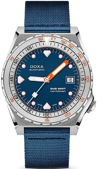 Doxa SUB 600T Caribbean NATO Strap Diver 8621020132-N