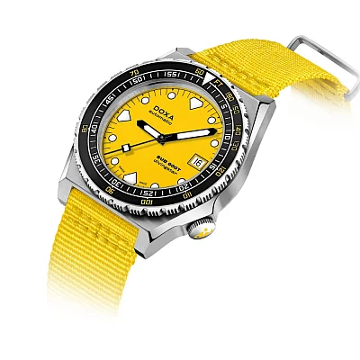 Doxa SUB 600T Divingstar Ceramic NATO Strap Diver 861.10.361.31-N
