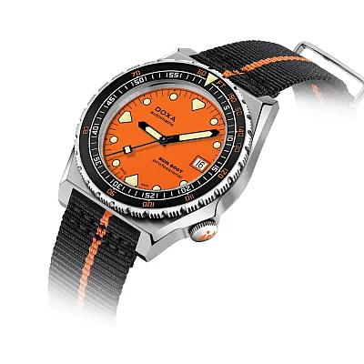 Doxa SUB 600T Professional Ceramic Black NATO Strap Diver 861.10.351.34-N
