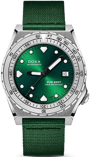 Doxa SUB 600T Sea Emerald NATO Strap Diver 8621013126-N