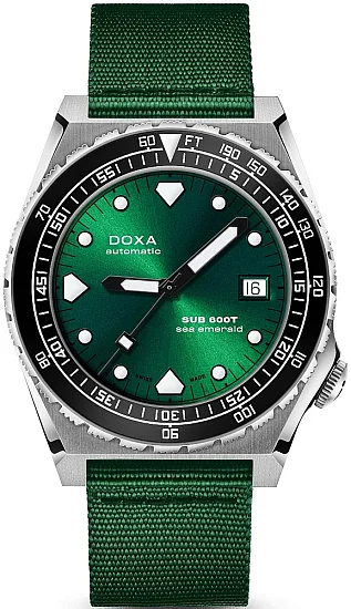Doxa SUB 600T Sea Emerald NATO Strap Diver 8611013126-N