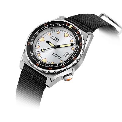 Doxa SUB 600T Searambler Ceramic NATO Strap Diver 861.10.021.20-N