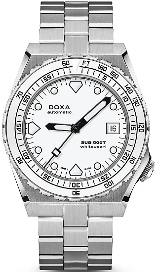 Doxa SUB 600T Whitepearl Ceramic Diver 8611001110