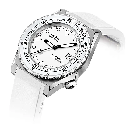 Doxa SUB 600T Whitepearl Ceramic Diver 861.10.011.23