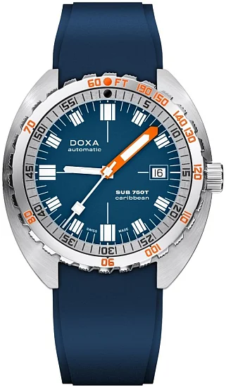 Doxa SUB 750T Caribbean Diver Rubber Strap 8251020132